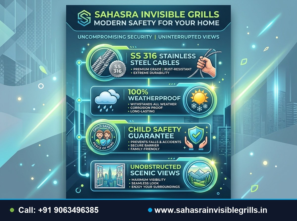 Why Choose Sahasra Invisible Grills